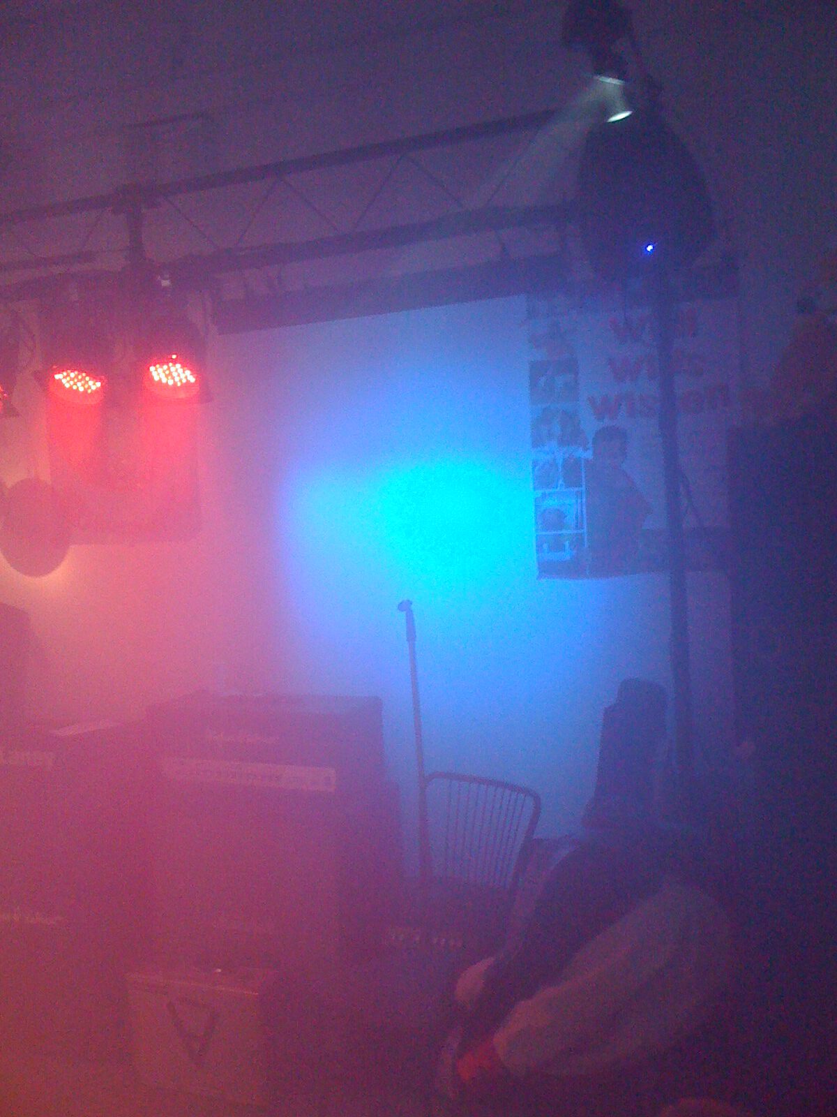 Lichtstimmung mit farbigen Effektlichtern